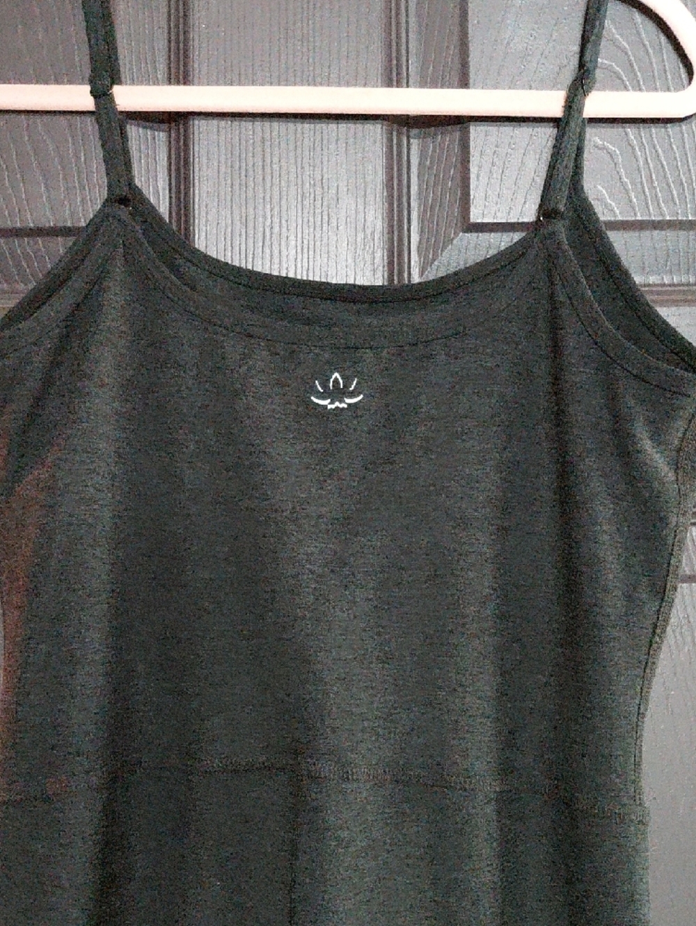 Beyond Yoga Black Spaghetti-Strap Jumpsuit Romper - Picture 3 of 4